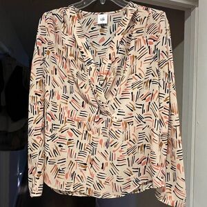 CAbi Women's Multicolor Patterned Blouse